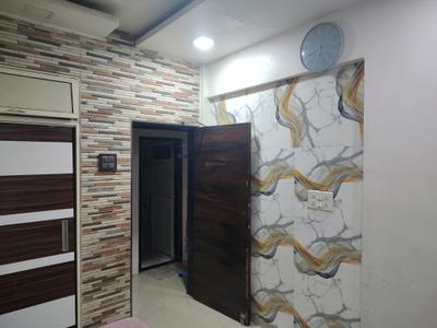 Bedroom Image of 530 Sq.ft 1 BHK Apartment / Flat for rent in Kasarvadavali Thane for Rs. 18000