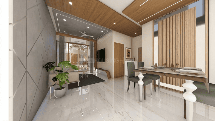 Square Ornate taloja Ghot Main Image 1