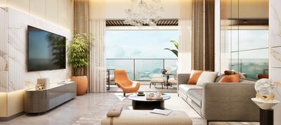 Hall Image of 1545 Sq.ft 3 BHK Apartment / Flat for sale in Nahar Chandi Valley Phase I, Powai Mumbai for Rs. 34500000
