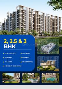 Image of 1515 Sq.ft 3 BHK Apartment / Flat for sale in Tellapur, Sangareddy for Rs. 11000000