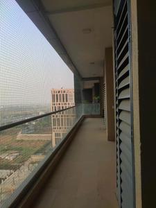 Bedroom Two Image of 2105 Sq.ft 3 BHK Apartment / Flat for rent in Supertech Supernova, Sector 94 Noida for Rs. 71999