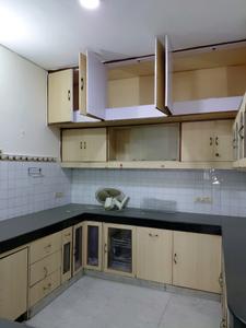 Kitchen Image of 1550 Sq.ft 3 BHK Apartment / Flat for rent in Sarita Vihar New Delhi for Rs. 45000
