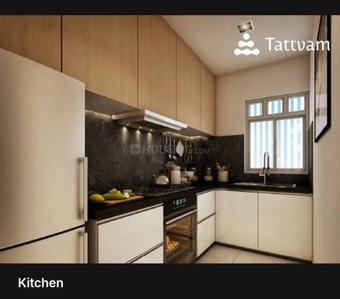 Kitchen Image of 978 Sq.ft 3 BHK Apartment / Flat for sale in Tattvam, Maniktala Kolkata for Rs. 17000000
