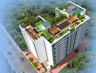 Image of 1020 Sq.ft 2 BHK Apartment / Flat for sale in Gobind Shree Ganesh Gracia, Kiwale, Pune for Rs. 6890000