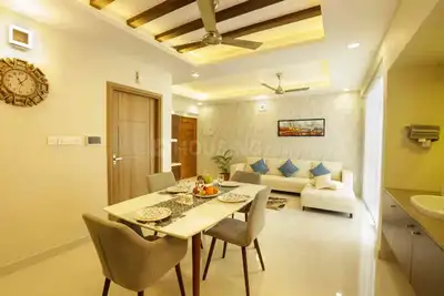 Hall Image of 1145 Sq.ft 2 BHK Apartment / Flat for sale in ABAD Ikebana, Kadavanthra Kochi for Rs. 11000000