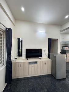 Kitchen Image of 400 Sq.ft 1 RK Apartment / Flat for rent in Aalaya Building Dreams Hill View, J P Nagar Mysore for Rs. 14000