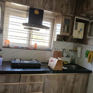 Kitchen Image of 1180 Sq.ft 2 BHK Apartment / Flat for rent in Ganeshpeth Colony Nagpur for Rs. 30000