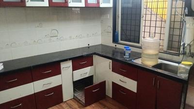 Kitchen Image of 1500 Sq.ft 3 BHK Independent House for rent in Wakad Pune for Rs. 45000
