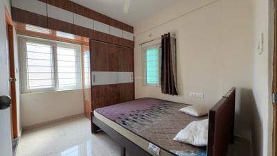 Bedroom Image of 750 Sq.ft 1 BHK Apartment / Flat for rent in Nagavara Bengaluru for Rs. 24000