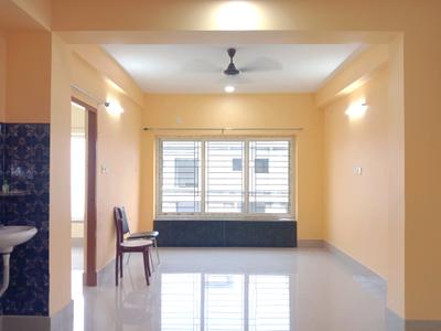 Living Room Image of 1200 Sq.ft 3 BHK Apartment / Flat for rent in New Town Kolkata for Rs. 22000