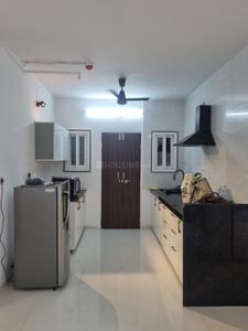 Kitchen Image of 1500 Sq.ft 3 BHK Apartment / Flat for rent in Om Shiv Kailasa, Mihan Nagpur for Rs. 38000