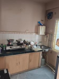 Kitchen Image of 700 Sq.ft 1 BHK Apartment / Flat for rent in Golf Green Kolkata for Rs. 23000