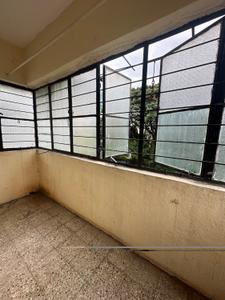 Balcony Image of 658 Sq.ft 1 BHK Apartment / Flat for rent in Kothrud Pune for Rs. 19500