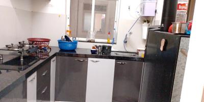 Kitchen Image of 750 Sq.ft 2 BHK Apartment / Flat for sale in Pegasus Megapolis Serenity, Hinjawadi Phase 3 Pune for Rs. 7700000
