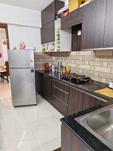 Kitchen Image of 980 Sq.ft 2 BHK Apartment / Flat for rent in Thrippunithura Kochi for Rs. 30000