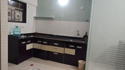 Kitchen Image of 700 Sq.ft 1 BHK Apartment / Flat for rent in Matoshree Pride, Parel Mumbai for Rs. 75000