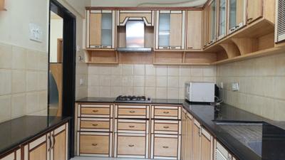 Kitchen Image of 816 Sq.ft 2 BHK Apartment / Flat for rent in Evershine Millennium Paradise, Kandivali East Mumbai for Rs. 60000