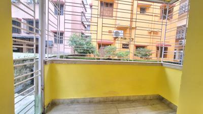 Balcony Image of 850 Sq.ft 2 BHK Apartment / Flat for sale in Haltu Kolkata for Rs. 4150000