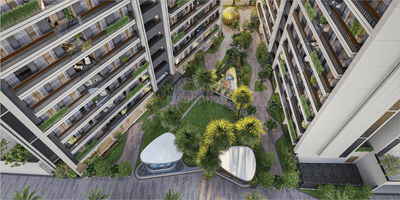 Image of 2394 Sq.ft 3 BHK Apartment / Flat for sale in Rivanta Aurovile, Sargasan, Gandhinagar for Rs. 10108000