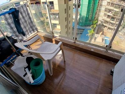 Balcony Image of 660 Sq.ft 1 BHK Apartment / Flat for sale in Mahaavir Heights, Kalamboli Navi Mumbai for Rs. 6400000