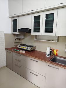 Kitchen Image of 900 Sq.ft 2 BHK Apartment / Flat for rent in Puraniks Aldea, Mahalunge Pune for Rs. 40000