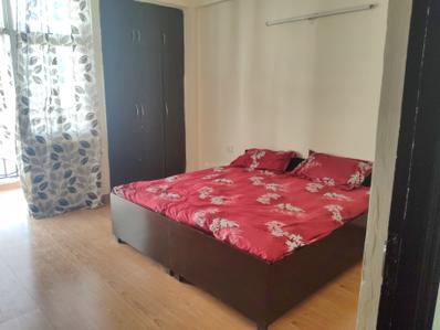 Bedroom Image of 1075 Sq.ft 2 BHK Apartment / Flat for rent in Gardenia Square II, Crossings Republik Ghaziabad for Rs. 24000
