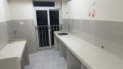 Kitchen Image of 551 Sq.ft 1 BHK Apartment / Flat for rent in Swastik Platinum, Vikhroli East Mumbai for Rs. 40000