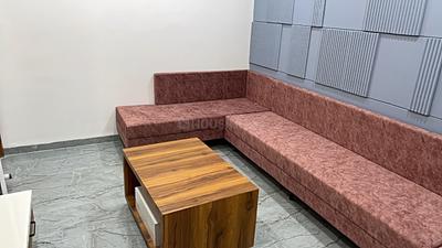 Living Room Image of 700 Sq.ft 1 BHK Apartment / Flat for rent in Mahalakshmi Nagar Indore for Rs. 17000