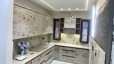 Kitchen Image of 1800 Sq.ft 3 BHK Builder Floor for sale in Ridhi Homes Floors, Green Field Colony Faridabad for Rs. 11000000