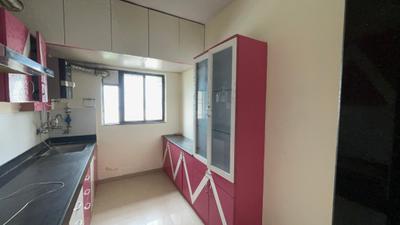 Kitchen Image of 850 Sq.ft 2 BHK Apartment / Flat for sale in Kalpataru Serenity, Hadapsar Pune for Rs. 7500000