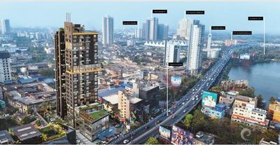 Image of 1700 Sq.ft 3 BHK Apartment / Flat for sale in ATK The Burj, Topsia, Kolkata for Rs. 30000000