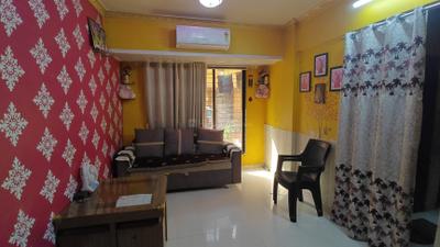Living Room Image of 700 Sq.ft 1 BHK Apartment / Flat for sale in SPS White Aster, Ulwe Navi Mumbai for Rs. 6000000