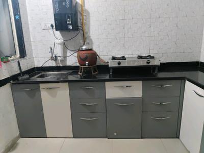 Kitchen Image of 1100 Sq.ft 2 BHK Apartment / Flat for rent in Pacifica North Enclave, Vaishno Devi Circle Ahmedabad for Rs. 22000