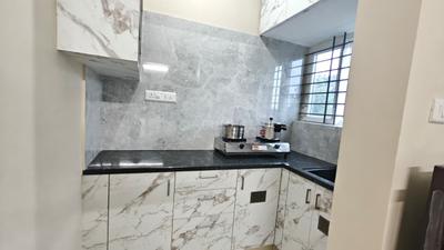 Kitchen Image of 550 Sq.ft 1 BHK Builder Floor for rent in Kodathi Bengaluru for Rs. 19000