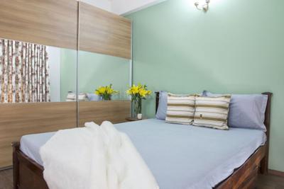 Bedroom Image of 1450 Sq.ft 3 BHK Builder Floor for rent in Rajouri Garden New Delhi for Rs. 75000