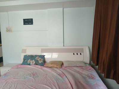 Bedroom Image of 700 Sq.ft 1 BHK Apartment / Flat for rent in Pankaj Nagar Surat for Rs. 17000