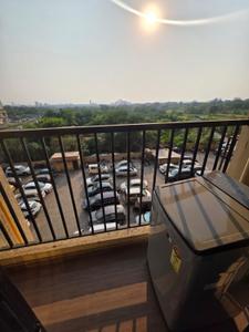 Balcony Image of 900 Sq.ft 2 BHK Apartment / Flat for rent in Raunak City Sector IV D5, Kalyan West Kalyan for Rs. 23000