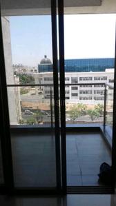 Balcony Image of 750 Sq.ft 2 BHK Apartment / Flat for rent in Spine Road Pune for Rs. 27000