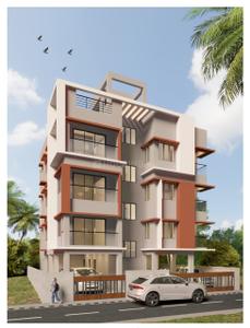 Image of 1150 Sq.ft 3 BHK Apartment / Flat for sale in Purbalok, Kolkata for Rs. 8050000