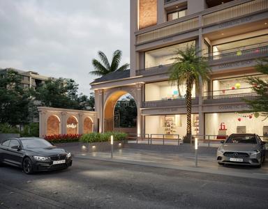 Image of 2619 Sq.ft 3 BHK Apartment / Flat for sale in Shlok Group New Project, Kudasan, Gandhinagar for Rs. 11100000