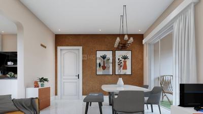 Hall Image of 834 Sq.ft 2 BHK Apartment / Flat for sale in Kappa Alpha Gamma Beta, New Town Kolkata for Rs. 7200000