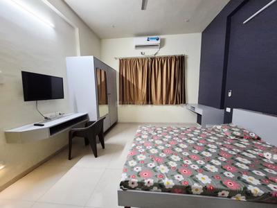 Bedroom Image of 300 Sq.ft 1 RK Studio for rent in Vijay Nagar Indore for Rs. 12000