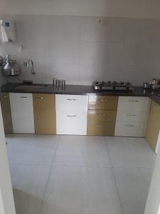 Kitchen Image of 1366 Sq.ft 3 BHK Apartment / Flat for rent in Samraat Tropicano, Anandvalli Nashik for Rs. 45000