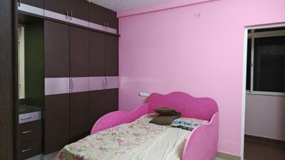 Bedroom Image of 1470 Sq.ft 3 BHK Apartment / Flat for rent in VM Serenity, Horamavu Bengaluru for Rs. 34000