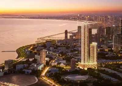 Image of 2101 Sq.ft 4 BHK Apartment / Flat for sale in Godrej Trilogy Seafront, Mahalakshmi, Mumbai for Rs. 199500000