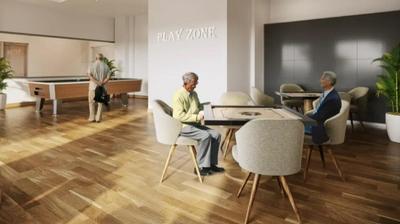 Hall Image of 1026 Sq.ft 1 BHK Apartment / Flat for sale in TVS Emerald Serene Springs, Kelambakkam Chennai for Rs. 8500000