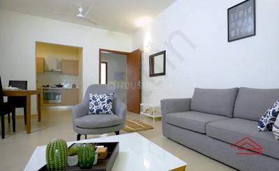 Hall Image of 1616 Sq.ft 3 BHK Apartment / Flat for sale in Thanisandra Bengaluru for Rs. 22540000