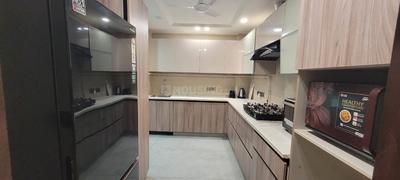Kitchen Image of 1990 Sq.ft 3 BHK Builder Floor for rent in Greater Kailash I New Delhi for Rs. 225000