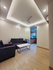 Hall Image of 720 Sq.ft 1 BHK Apartment / Flat for rent in Ramky Towers, Gachibowli Hyderabad for Rs. 15000
