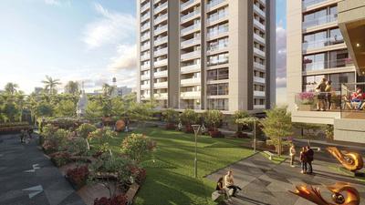 Image of 2243 Sq.ft 3 BHK Apartment / Flat for sale in Vesu, Surat for Rs. 11500000